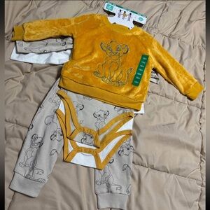 Lion King Baby Outfit Set